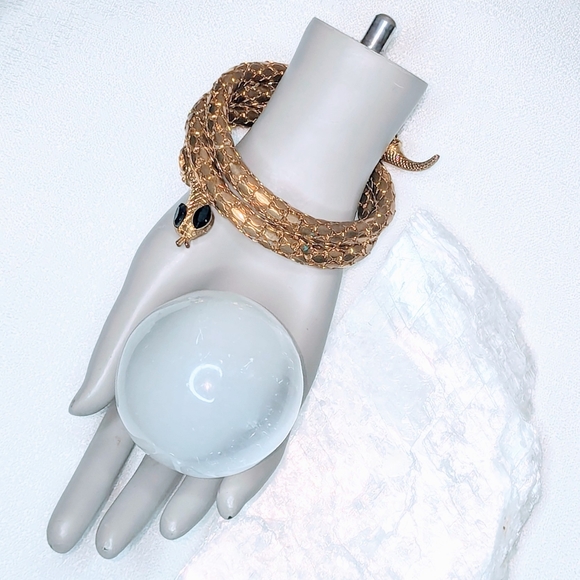Vintage Jewelry - Snake Coil Bracelet